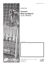 Preview for 1 page of Radleys Carousel Work-Up Station Instructions Manual