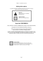 Preview for 4 page of Radleys Carousel Work-Up Station Instructions Manual