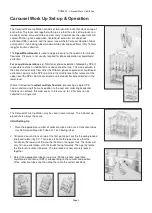 Preview for 6 page of Radleys Carousel Work-Up Station Instructions Manual