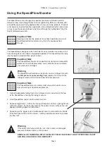 Preview for 7 page of Radleys Carousel Work-Up Station Instructions Manual