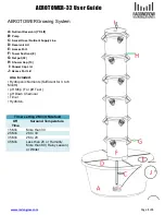 Radongrow AEROTOWER-32 User Manual preview