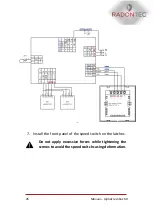 Preview for 26 page of RadonTec 50-012 Manual