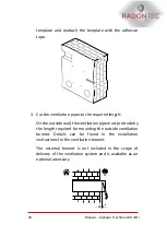 Предварительный просмотр 20 страницы RadonTec AlphaAir Freshbox 100 WiFi Manual