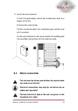 Предварительный просмотр 25 страницы RadonTec AlphaAir Freshbox 100 WiFi Manual