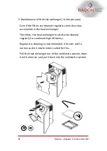 Предварительный просмотр 56 страницы RadonTec AlphaAir Freshbox 100 WiFi Manual