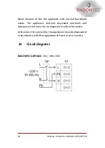 Предварительный просмотр 34 страницы RadonTec ALPHAEX 150 Manual