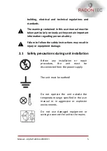 Preview for 5 page of RadonTec AlphaFreshbox 200 WiFi Manual