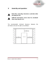 Preview for 17 page of RadonTec AlphaFreshbox 200 WiFi Manual