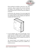 Preview for 19 page of RadonTec AlphaFreshbox 200 WiFi Manual