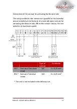 Preview for 27 page of RadonTec AlphaFreshbox 200 WiFi Manual