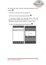 Preview for 33 page of RadonTec AlphaFreshbox 200 WiFi Manual