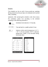 Preview for 45 page of RadonTec AlphaFreshbox 200 WiFi Manual