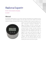 Предварительный просмотр 1 страницы RadonTec Expert+ Manual