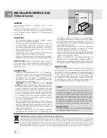 Preview for 4 page of RADSON FLORES E - MOUNTING Instruction