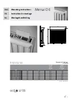 RADSON MENAI D E - MOUNTING Instruction preview