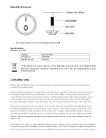 Preview for 4 page of RADtec T15YS-SS Instruction Manual