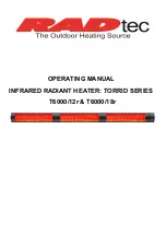 RADtec TORRID Series Operating Manual preview