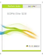 RADVision SCOPIA Elite 5230 Platform Manual предпросмотр