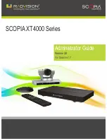 RADVision Scopia XT1000 Administrator'S Manual предпросмотр