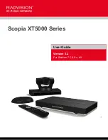 Preview for 1 page of RADVision Scopia XT5000 720 User Manual