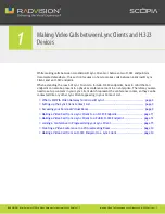 Preview for 4 page of RADVision Scopia User Manual
