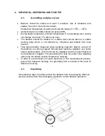 Preview for 8 page of RADWAG BALANCES APP/2C SERIES User Manual