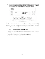 Preview for 19 page of RADWAG BALANCES APP/2C SERIES User Manual