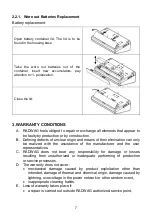 Preview for 7 page of RADWAG C315 Series User Manual