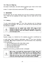 Preview for 20 page of RADWAG C315 Series User Manual