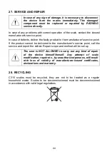 Preview for 44 page of RADWAG C315 Series User Manual