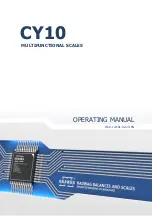 Предварительный просмотр 1 страницы RADWAG CY10 Operating Manual