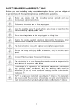 Preview for 3 page of RADWAG CY10 Operating Manual