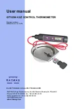 Предварительный просмотр 1 страницы RADWAG GT105K-12/Z User Manual