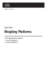 RADWAG HRP Quick Start Manual предпросмотр