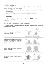 Preview for 26 page of RADWAG HX7 User Manual