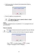 Preview for 61 page of RADWAG KB series User Manual