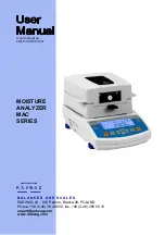 RADWAG MAC Series User Manual предпросмотр