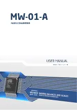 RADWAG MW-01-A User Manual preview