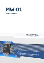 RADWAG MW-01 Series User Manual предпросмотр