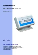 RADWAG WD-5/3Y User Manual предпросмотр