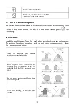 Предварительный просмотр 17 страницы RADWAG WIC/A1/C/2 User Manual