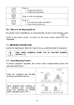 Предварительный просмотр 16 страницы RADWAG WLC/C2 User Manual