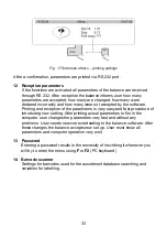 Preview for 33 page of RADWAG WLL 1/A1 User Manual