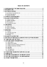 Preview for 2 page of RADWAG WLT L Series User Manual