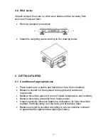 Preview for 7 page of RADWAG WLX series User Manual