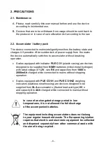 Предварительный просмотр 6 страницы RADWAG WPT/4 User Manual