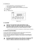 Preview for 15 page of RADWAG WTC/4 3000 C8/EX Safety-Usage Manual