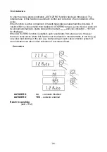 Preview for 26 page of RADWAG WTC/4 3000 C8/EX Safety-Usage Manual