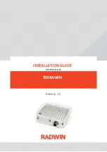 Radwin TERRAWIN Installation Manual preview