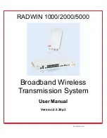 Radwin WinLink 1000 User Manual preview